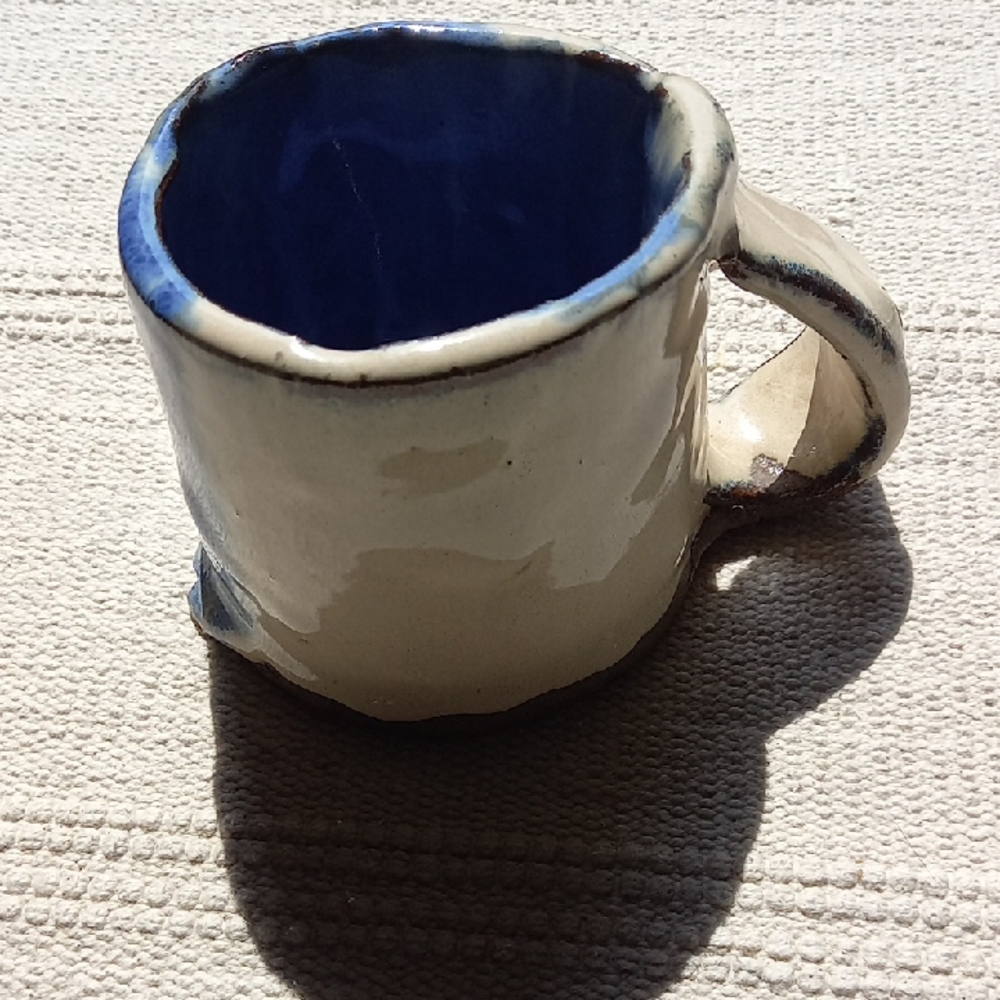 Unique Shaped Ceramic Mug
